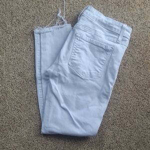 Just Black Women's Light Gray Ankle Jeans